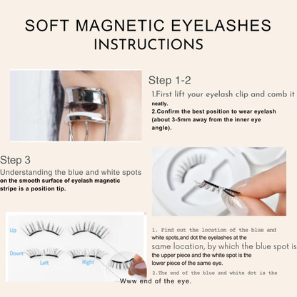 Pink Press™  Magnetic Eyelashes