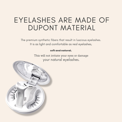 Pink Press™  Magnetic Eyelashes