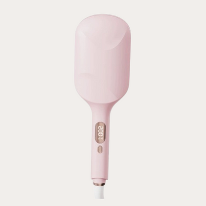 Pink Press™ Heated Curling Brush